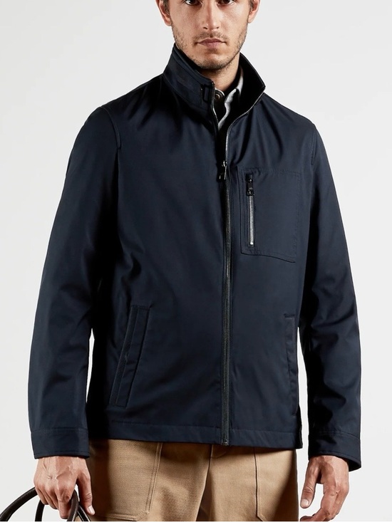 Ted Baker Other - Ted Baker Men's Ure Navy Full Zip Jacket Office Business Casual